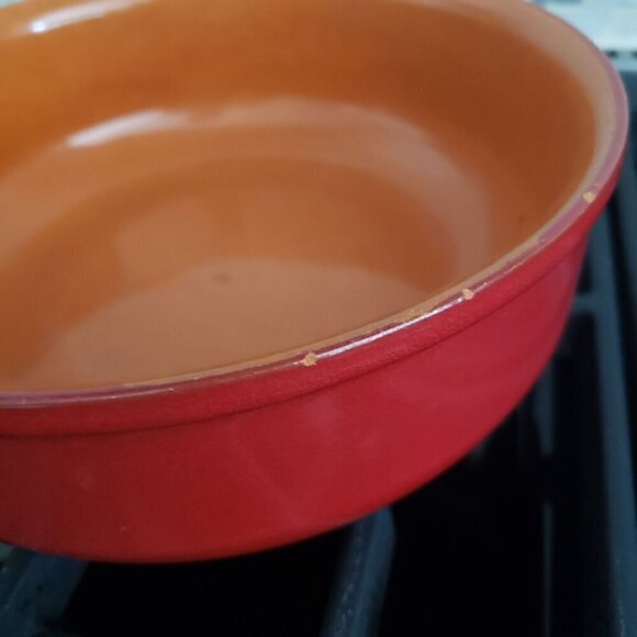 Piral Albisola Made in Italy Terracotta Clay 9" Red Cookware Baking Serving Pan - Picture 10 of 12